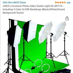Lighting Kit for Photo/Video by LINCO Inc
